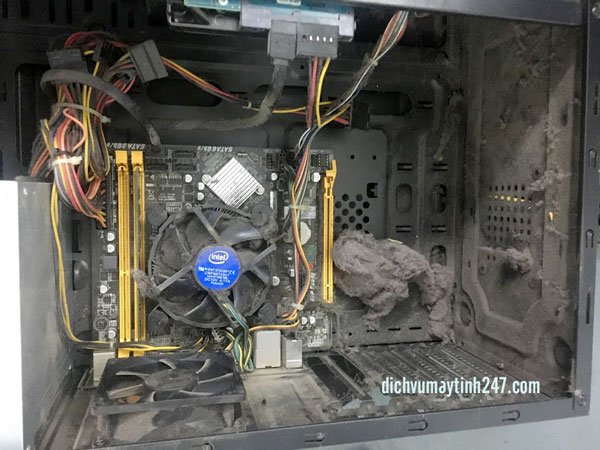 Vệ sinh máy tính tại nhà