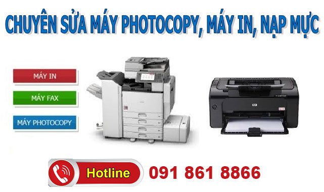 Sửa chữa máy photocopy tận nhà Hà Nội