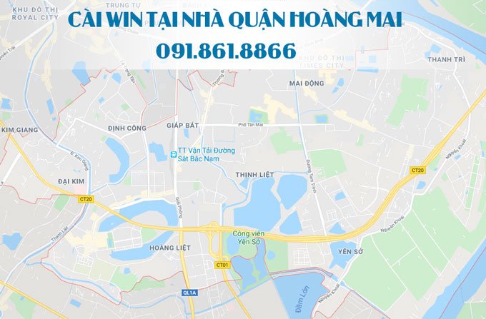 cài win tại nhà quận hoàng mai