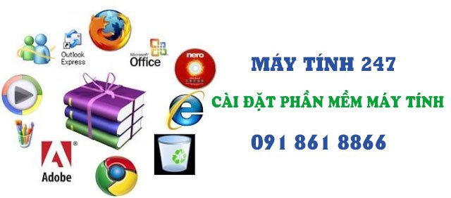 cài đặt phần mềm máy tính tại nhà