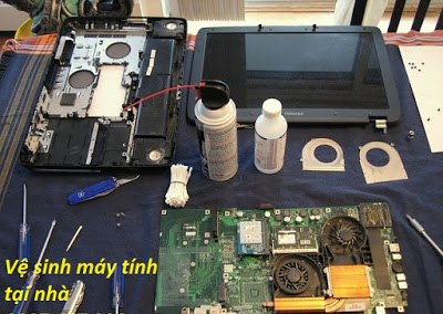 dịch vụ vệ sinh máy tính laptop