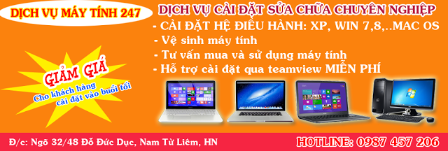 Khuyến mãi cài win máy tính tại nhà giá rẻ hơn vào buổi tối