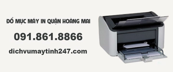 đổ mực máy in quận hoàng mai