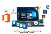 Cài đặt máy tính tại nhà Hà Nội