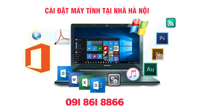 cài đặt máy tính tại nhà