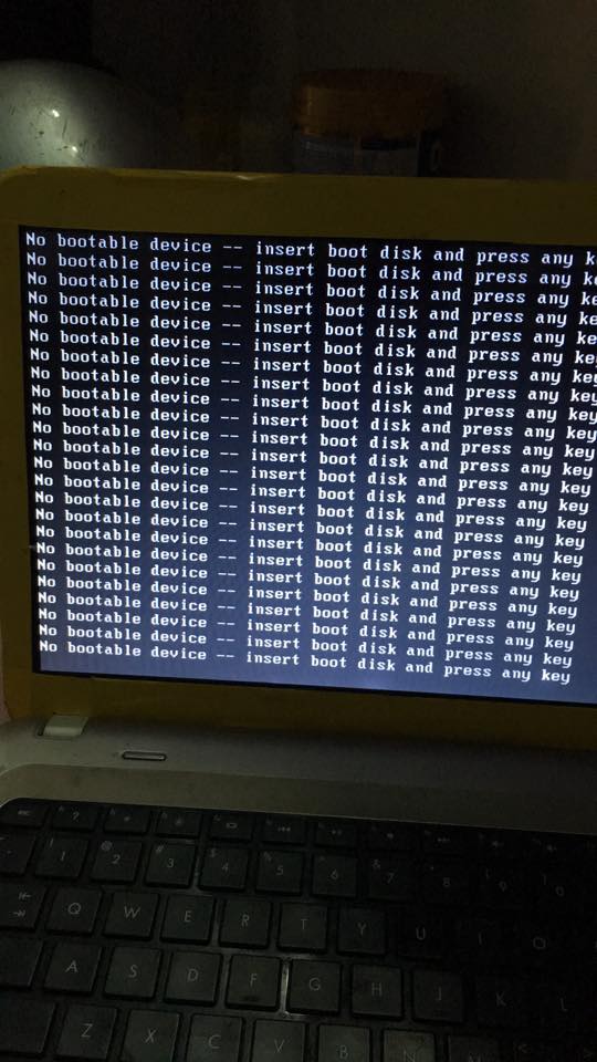 Tổng Hợp Cách Sửa Lỗi No Bootable Device - Insert Boot Disk And Press Any  Key