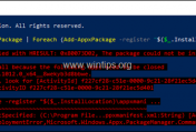 Hướng dẫn sửa lỗi Microsoft.XboxGamingOverlay Deployment Deployment failed with HRESULT 0x80073D02
